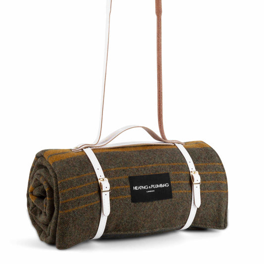 The Wool & Wax Edition Picnic Blanket - Country Orange