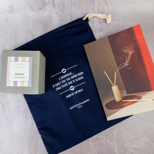 The Lost in Love Gift Set — Candle, Gift Bag & Card