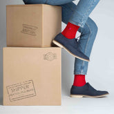 Secret Love Dress Socks - Red