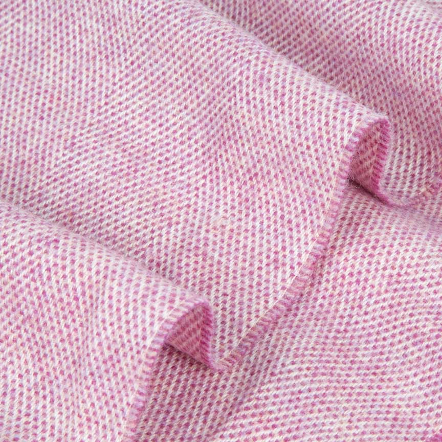 Daydreams - Merino Lambswool Throw - Soft Pink - Heating & Plumbing London - Throw