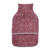 Evening Tales - Pure New Wool Hot Water Bag - Burgundy - Heating & Plumbing London -