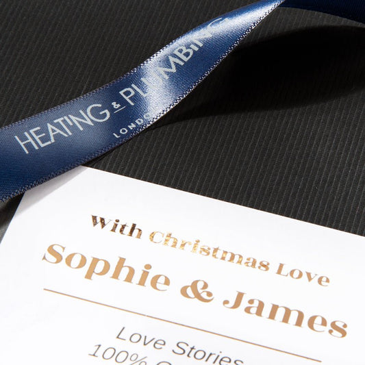 Gift Box Personalisation - Heating & Plumbing London -