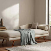 Daydreams - Merino Lambswool Throw - Soft Grey