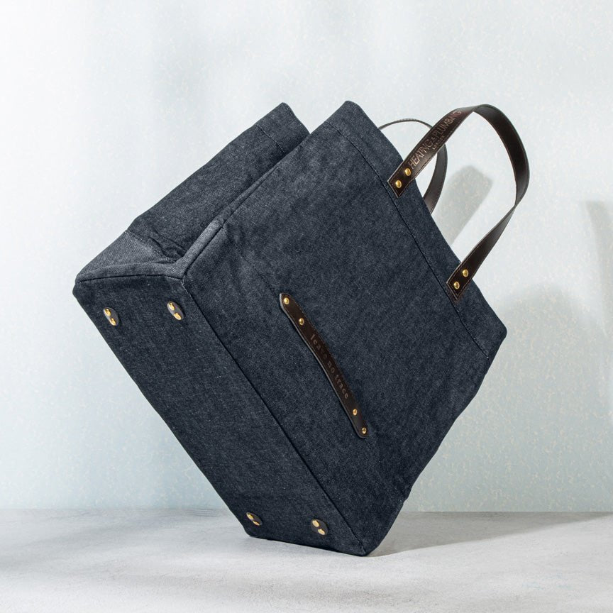 "Leave No Trace" tote bag - Black - Heating & Plumbing London -
