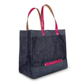 "Leave No Trace" tote bag - Fuchsia - Heating & Plumbing London -