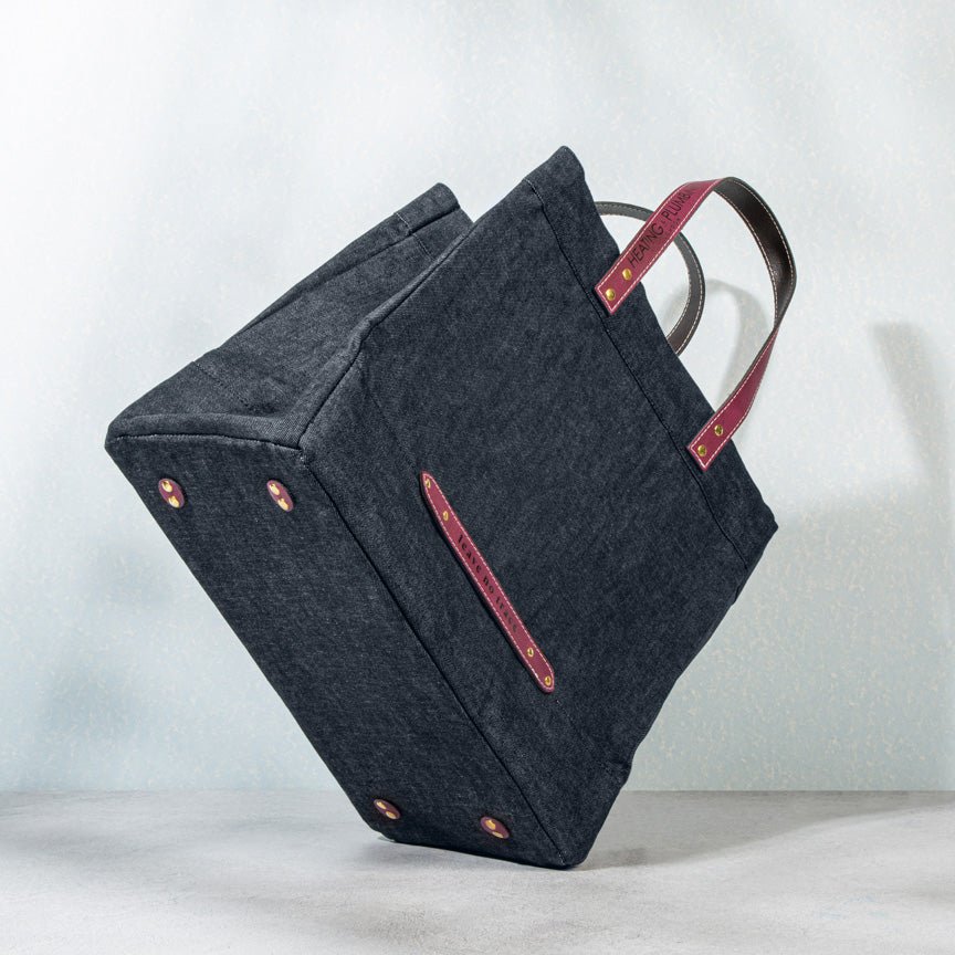 "Leave No Trace" tote bag - Purple - Heating & Plumbing London -