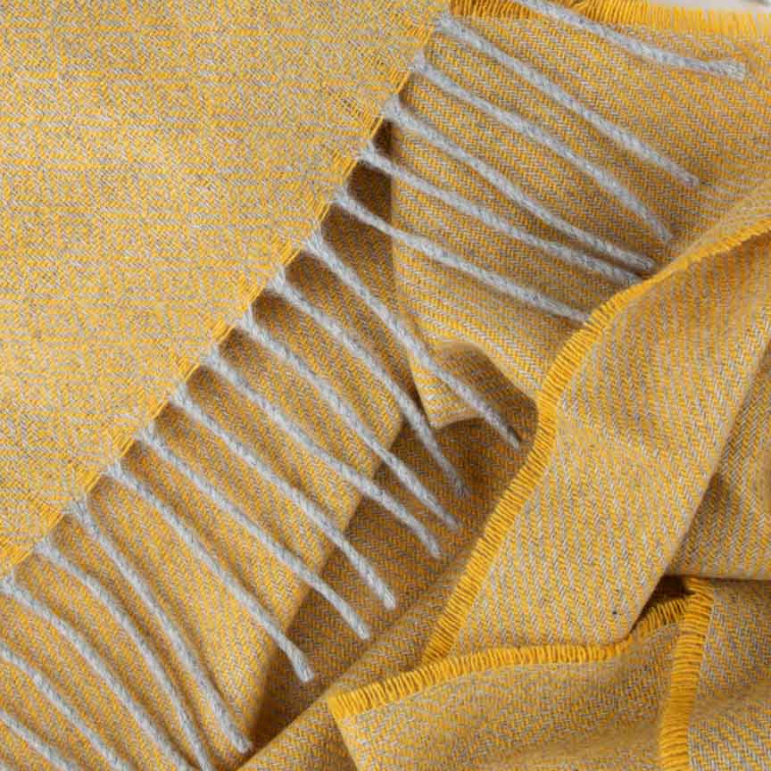 Love Stories - 100% Cashmere Scarf - Bergamot - Heating & Plumbing London -