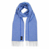 Love Stories - 100% Cashmere Scarf - Cobalt Blue - Heating & Plumbing London -