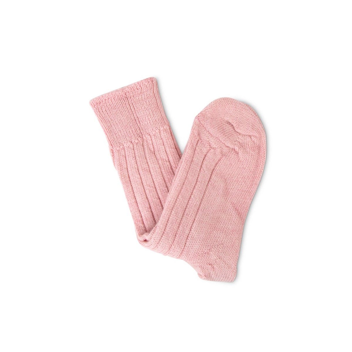 Luxury lounge socks in alpaca - Light pink - Heating & Plumbing London - Alpaca Bed Socks