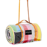 Pure new wool picnic blanket - Rainbow - Heating & Plumbing London - Picnic Blanket