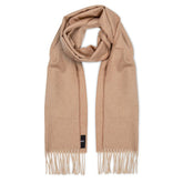 The Eternal Edition - 100% Cashmere Scarf - Stone - Heating & Plumbing London -