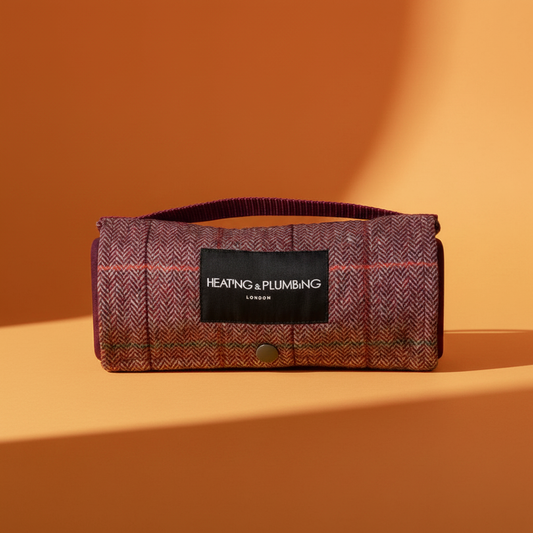 The Little Explorer - Bordeaux Tweed