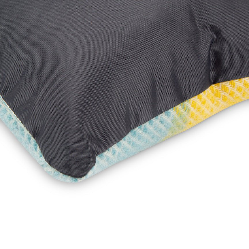 Waterproof Outdoor Cushion in Pure New Wool - Down By The Lake - Heating & Plumbing London -