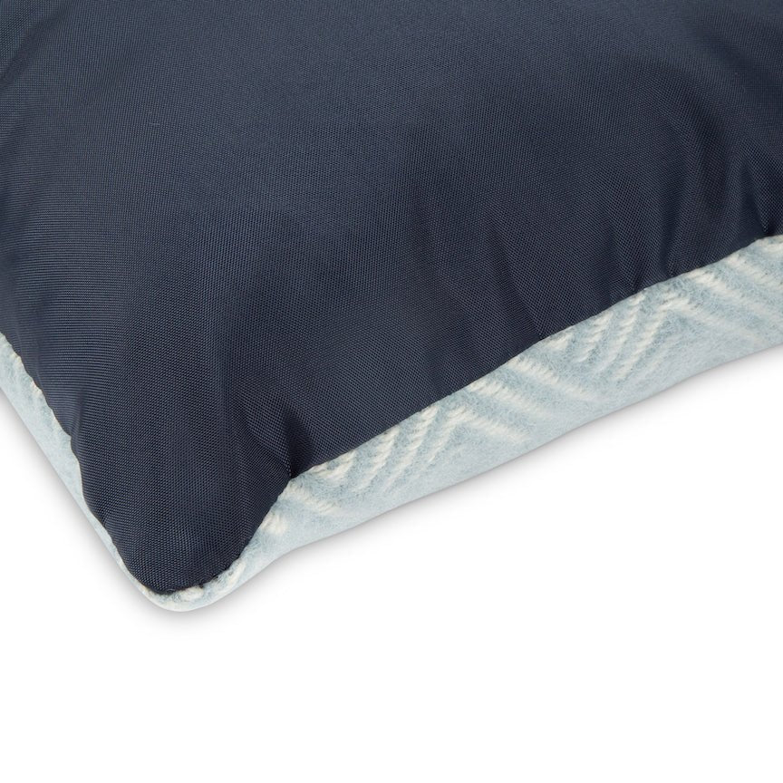 Waterproof Outdoor Cushion in Pure New Wool - Lollypop Duck Egg - Heating & Plumbing London -