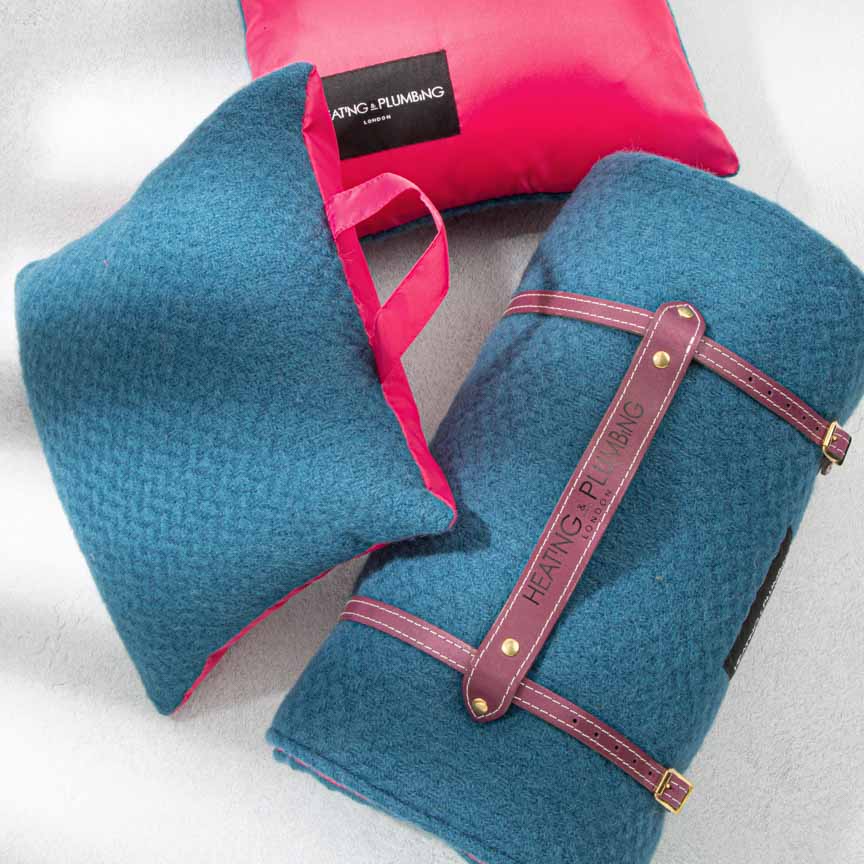 Waterproof Outdoor Cushion in Pure New Wool - Notting Hill - Heating & Plumbing London -