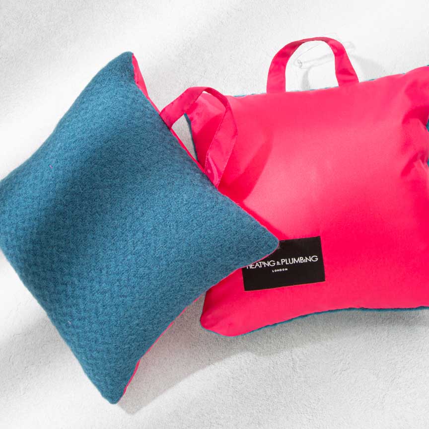 Waterproof Outdoor Cushion in Pure New Wool - Notting Hill - Heating & Plumbing London -