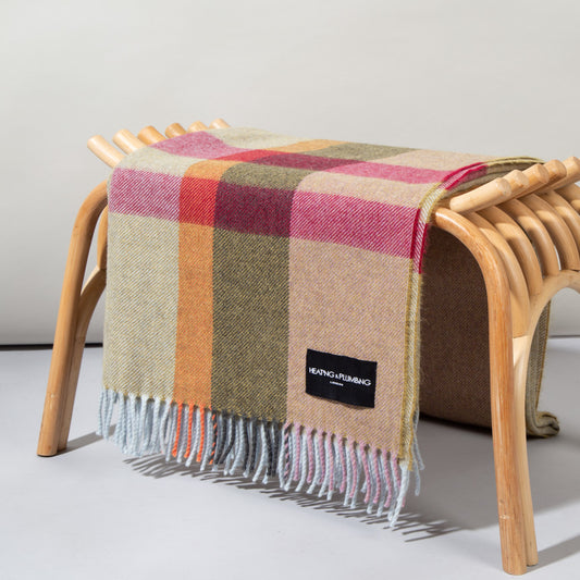 Wonderland - Alpaca & Merino Lambswool Blanket - Contemporary Soft Sage 864