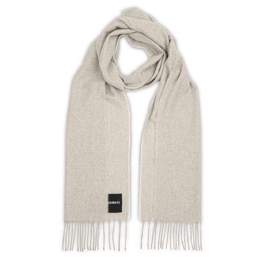 Love Stories - 100% Cashmere Scarf - Stone