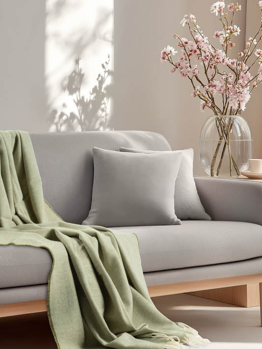 How to Style a Throw on a Sofa