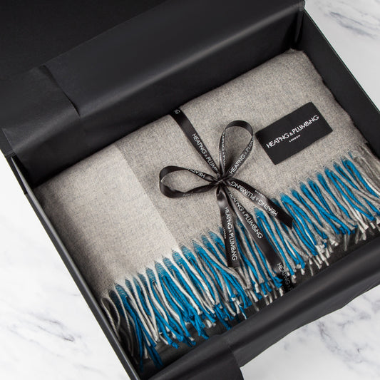 cashmere scarf in a gift box