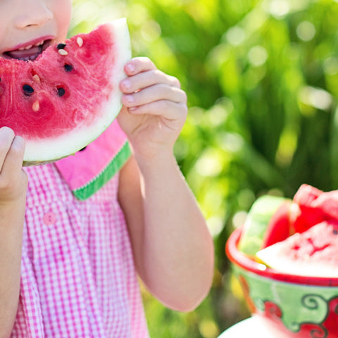 watermelon and other fruits are perfect picnic food