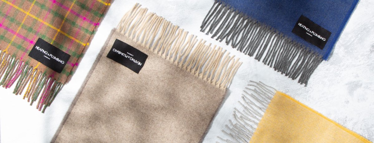 100% Cashmere Scarves - Heating & Plumbing London