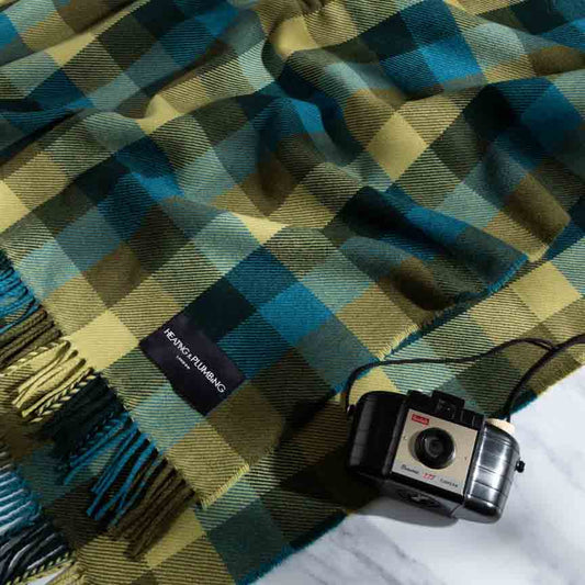Daydreams - Merino Lambswool Throw - Moorland