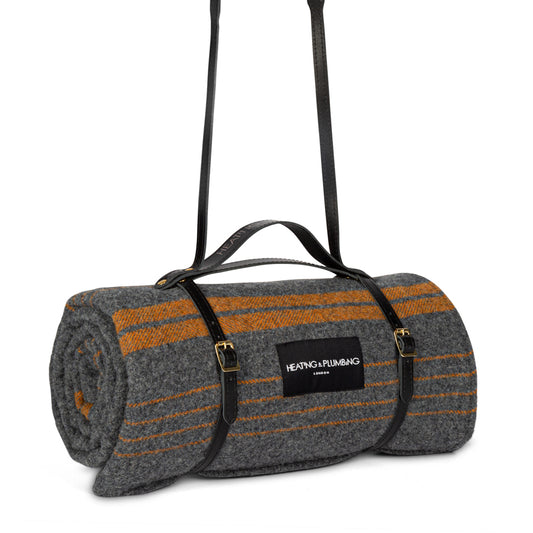The Wool & Wax Edition Picnic Blanket - City Orange 864