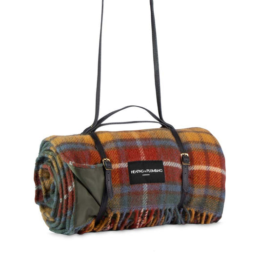 Pure new wool picnic blanket -  Tartan Heritage