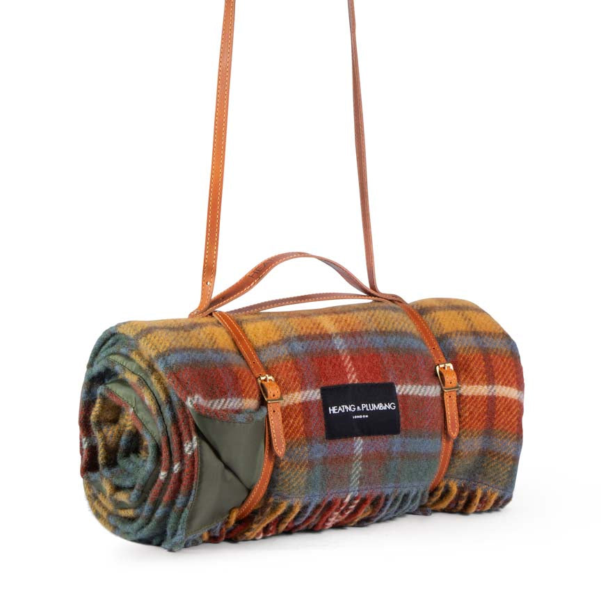 Pure new wool picnic blanket -  Tartan Heritage
