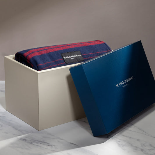 The Wool & Wax Edition Picnic Blanket - Marine Red