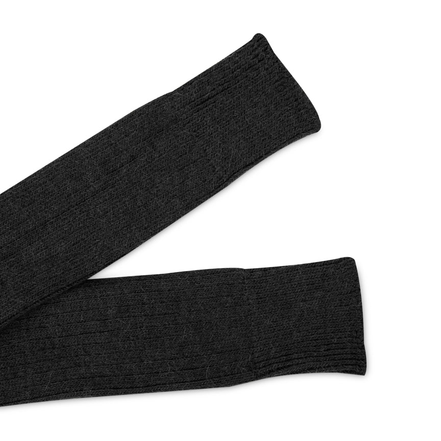 Alpaca walking socks - Black - Heating & Plumbing London - Alpaca walking socks