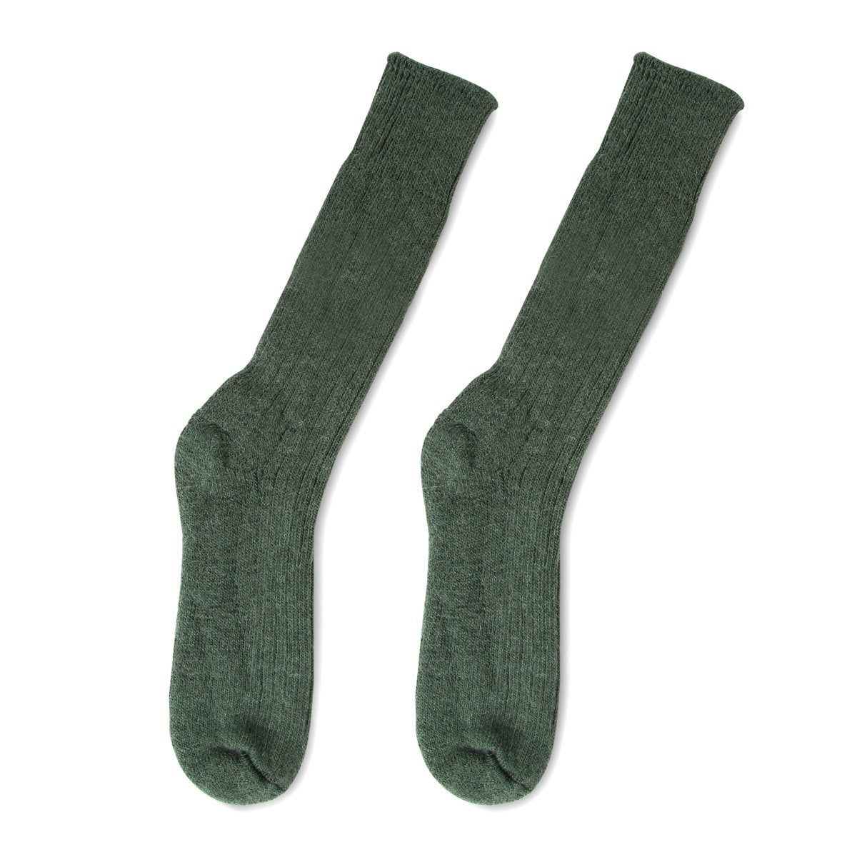 Alpaca walking socks - Green - Heating & Plumbing London - Alpaca walking socks