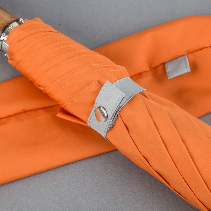 British Folding Umbrella - Orange/Grey - Heating & Plumbing London - British Umbrella