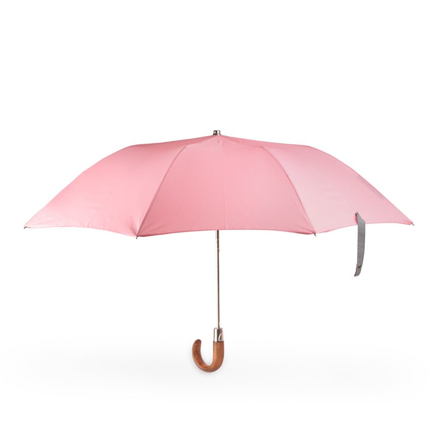 British Folding Umbrella - Pink/Grey - Heating & Plumbing London - British Umbrella