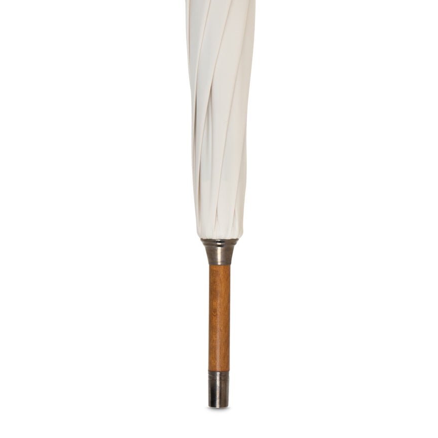 British Umbrella, Beech & Maple - Ivory/Burgundy - Heating & Plumbing London - British Umbrella