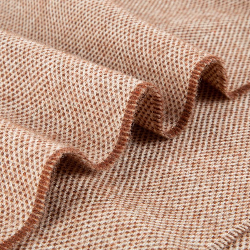 Daydreams - Merino Lambswool Throw - Hazelnut - Heating & Plumbing London - Throw