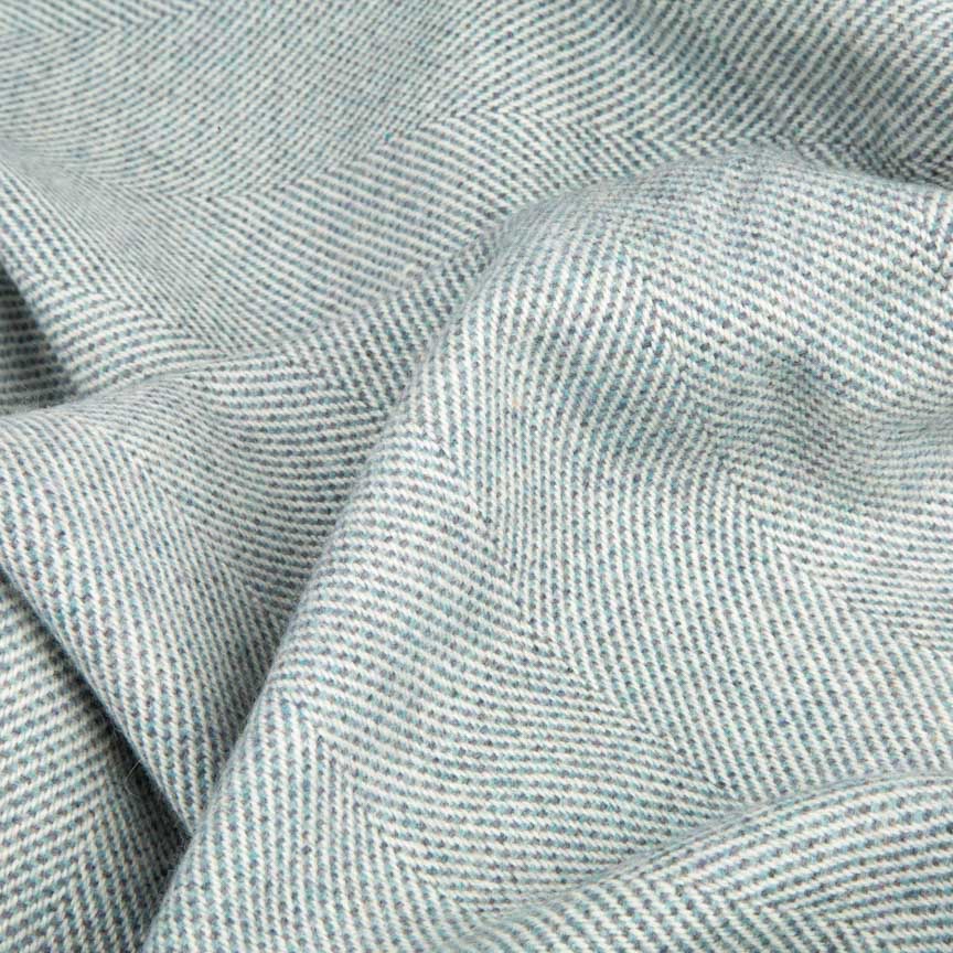 Daydreams - Merino Lambswool Throw - Light Blue - Heating & Plumbing London - Throw