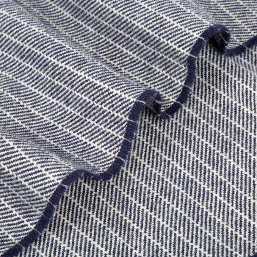 Daydreams - Merino Lambswool Throw - Navy - Heating & Plumbing London - Throw