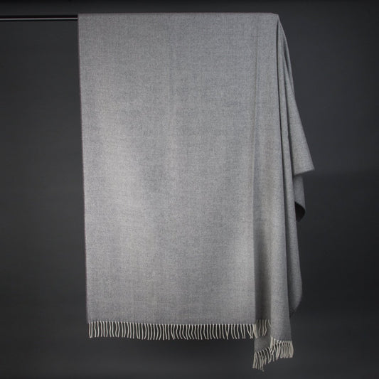 Daydreams - Merino Lambswool Throw - Soft Grey - Heating & Plumbing London - Throw