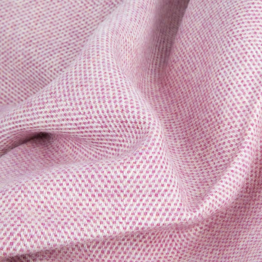 Daydreams - Merino Lambswool Throw - Soft Pink - Heating & Plumbing London - Throw