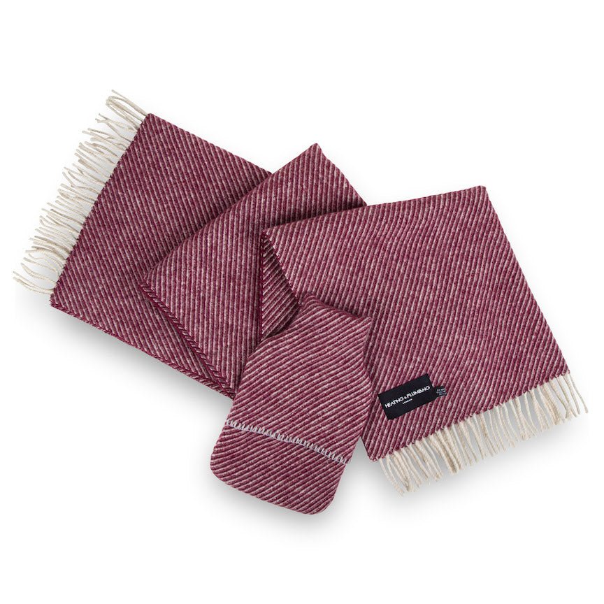 Evening Tales - Pure New Wool Cosy Duo - Heating & Plumbing London - Throw