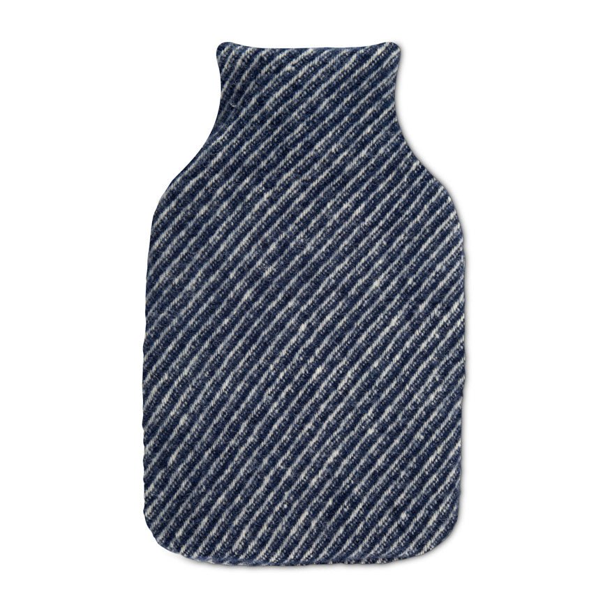 Evening Tales - Pure New Wool Hot Water Bag - Marine Blue - Heating & Plumbing London - 