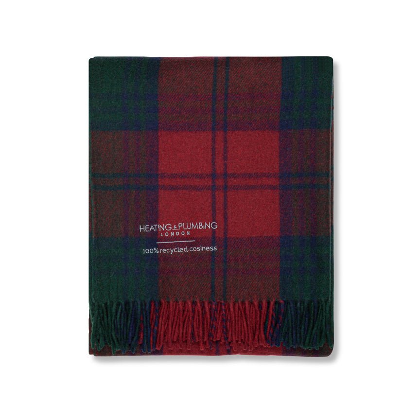 Highland Dreams - Recycled Wool Blanket - Lindsay Tartan - Heating & Plumbing London - Throw