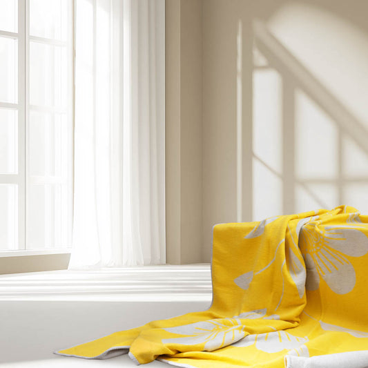 Recycled Cotton Blanket - Bloom