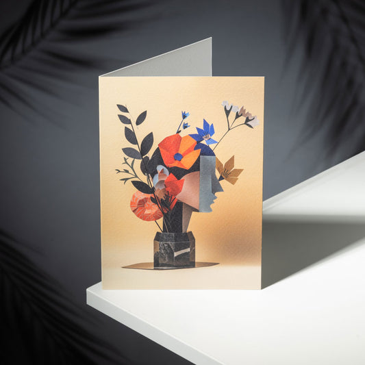 Fine Art Card - "For No Reason At All. But With All The Right Angles"