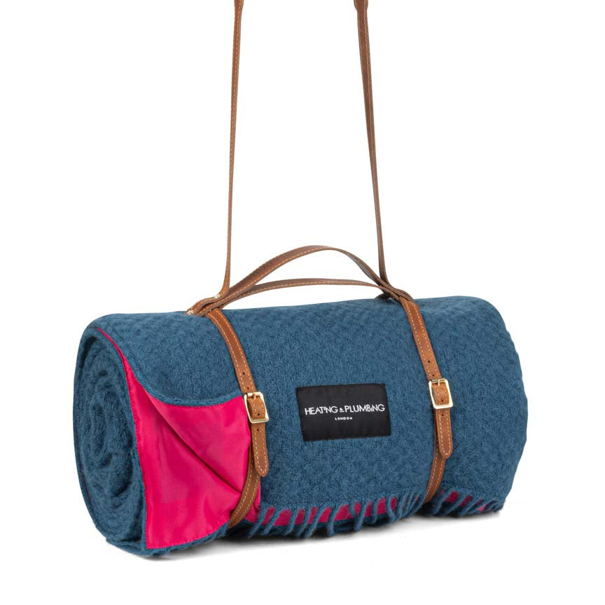 Pure new wool picnic blanket - The Notting Hill