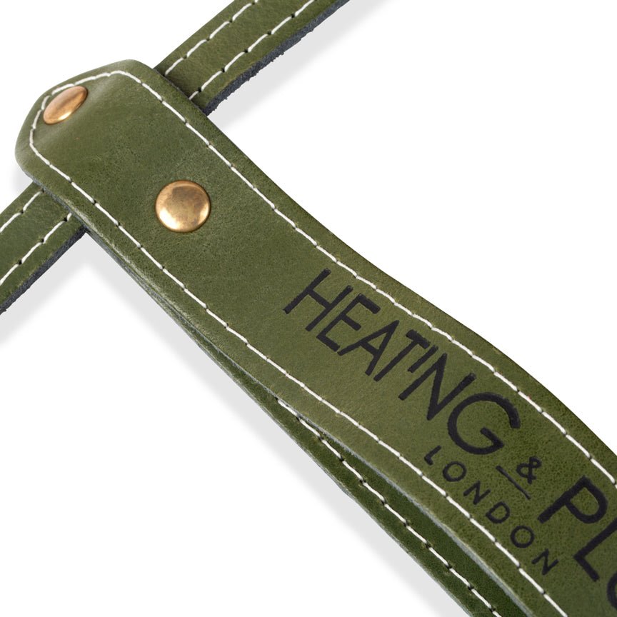 Leather Picnic Strap - Heating & Plumbing London - 