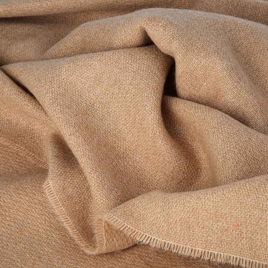 Love Stories - 100% Cashmere Blanket - Toasted Oats - Heating & Plumbing London - Throw