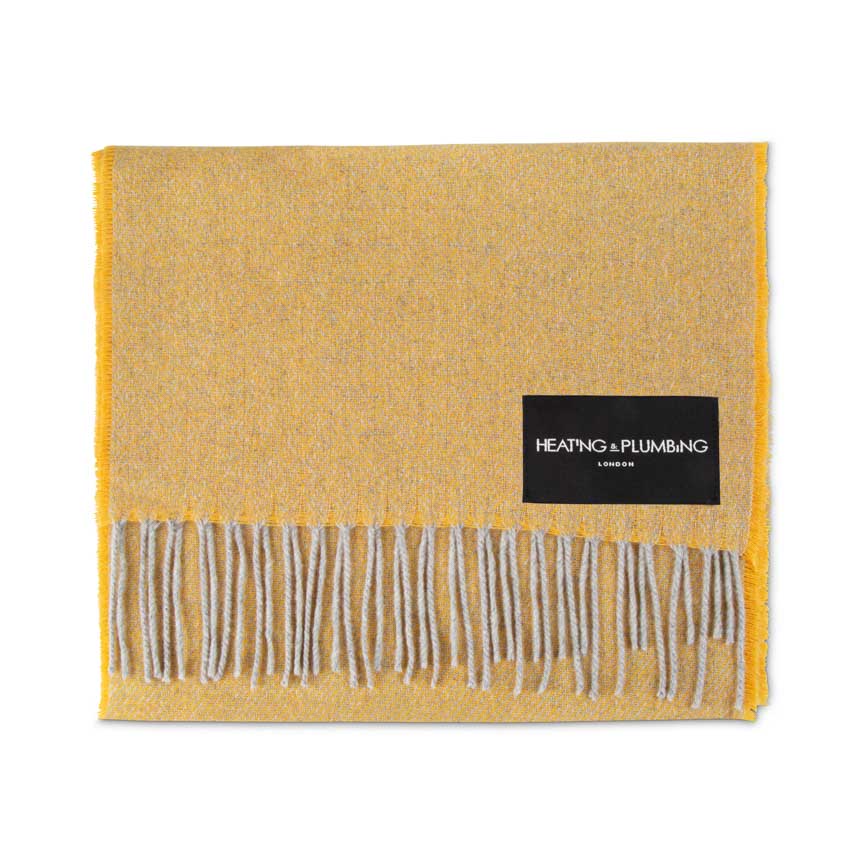 Love Stories - 100% Cashmere Scarf - Bergamot - Heating & Plumbing London - 